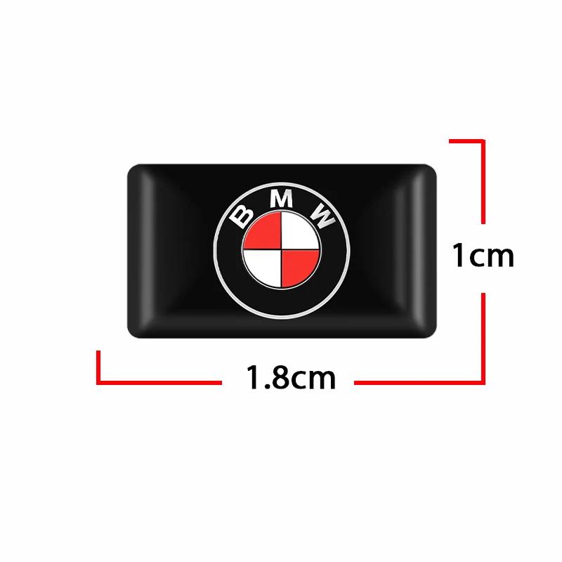 2025 Hot 10pcs Car logo steering wheel sticker Car Epoxy Sticker For BMW 50th Kith M Sticker X1 X3 X4 X5 X6 X7 e46 e90 f20 e60 e