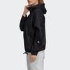 Adidas Loose Fit Sports Hoodie Jacket Women Jackets Black FL1835