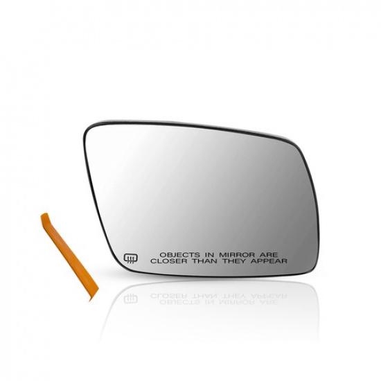 Exterior Mirror Glass Power Heated Passenger Side For 2009- Dodge Journey