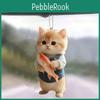 Delightful Acrylic Animal Decor Hanging Ornament Unique Car Interior Decoration Keychain