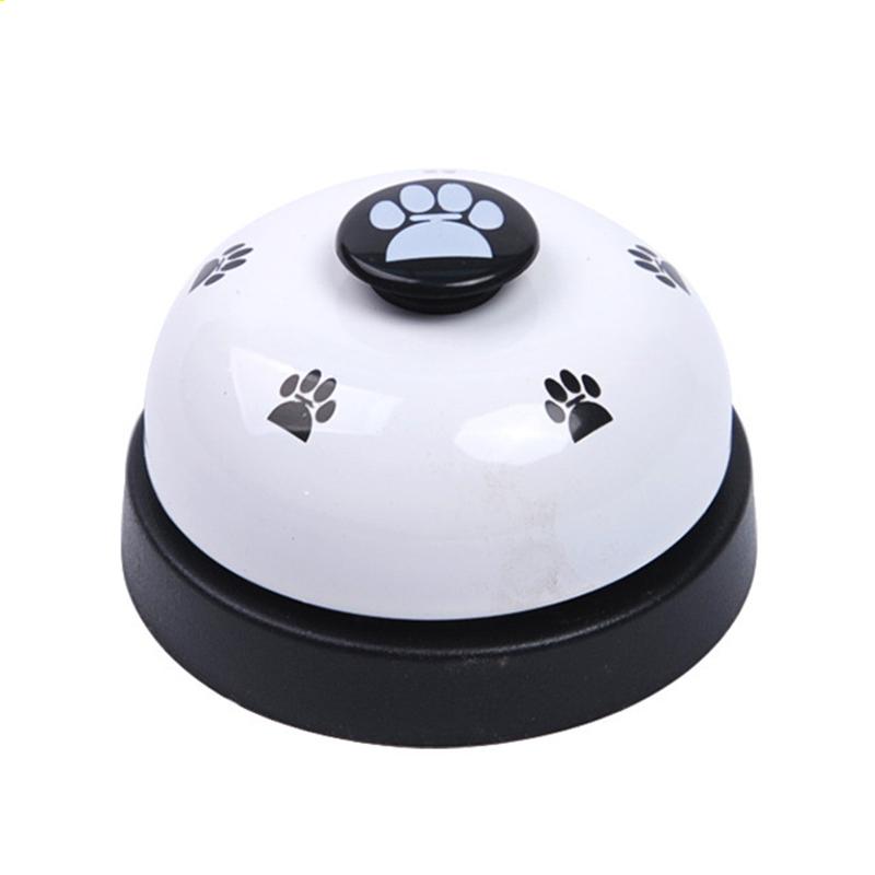 8 Colorful Bone Printing Dog Training Bell Equipment Small Plastic Agility Equipment Waterproof Sounder Press for Cats Custom