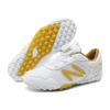 Professional children's football shoes breathable mesh new Velcro primaryschool students men's and women's broken nails football shoes rotating buckle