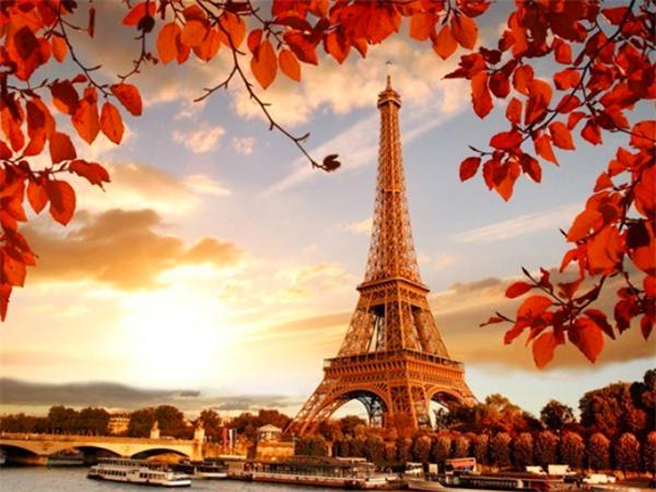 5d Diamond Painting Mosaic Paris Tower Landscape Home Decor Embroidery Tree Scenery Full Square/round Wall Sticker