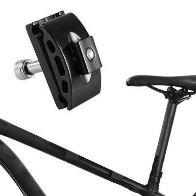 Testa del reggisella della bicicletta versatile Testa del tubo sella in elegante nero per varie attività ciclistiche Vite del tubo sella Sedile