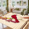 St. Louis Cardinals Design Kristall Samt Teppich Weiche Dekorative Matte für Schlafzimmer Eingang