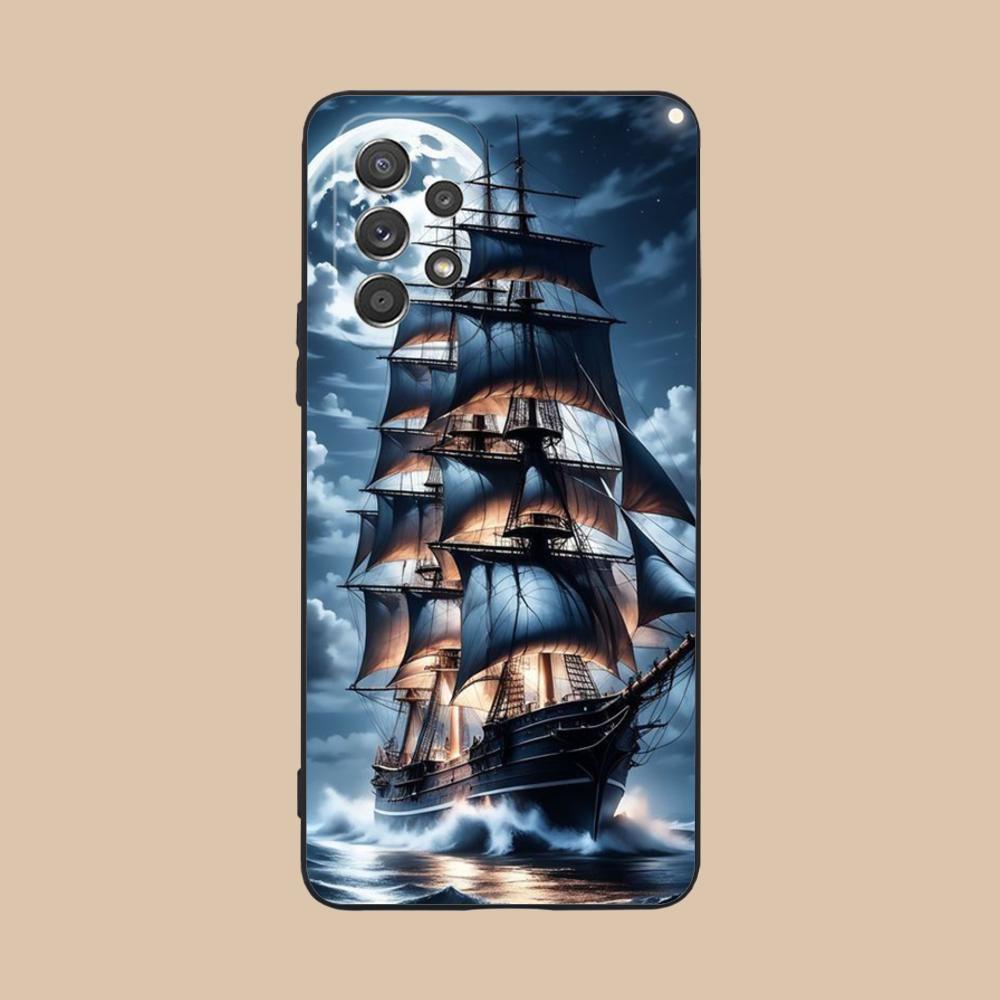 Pirate Corsair Mobile Phone Case for Samsung Galaxy M55 54 42 35 34 33 32 23 22 15 14 13 12 F55 5G Colorful Cover Luxury Pretty