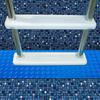 Flexible Thickened Above Ground Swimming Pool Ladder Mat Wear Resistant Anti-Slip Foot Pad Protective Mat for Home 2pcs