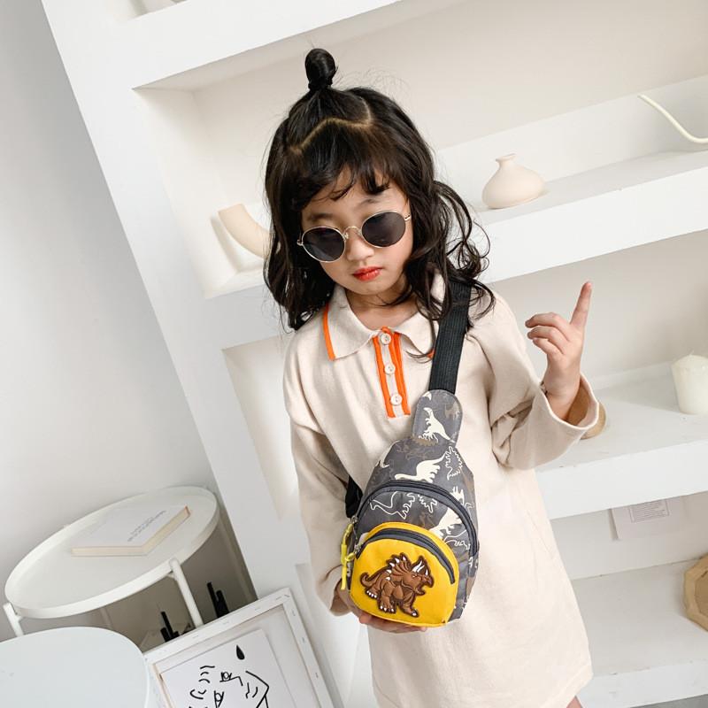 Bolsa Tiracolo de Dinossauro da Moda para Crianças Perfeita Para Meninos Leve E Antifurto
