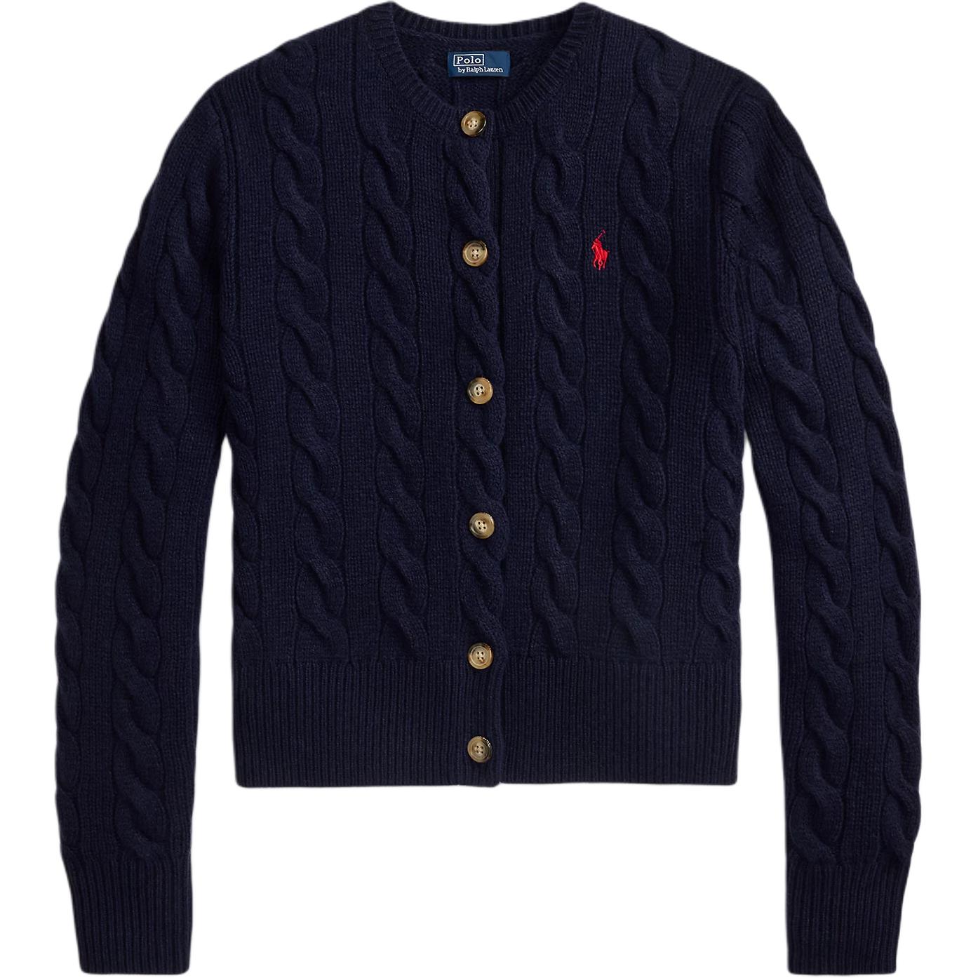 

Polo Ralph Lauren Вязаный свитер в рубчик на пуговицах для женщин 211972104-004