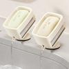 with Sponge Portable Soap Dish Portable Bathroom Soap Container Laundry Soap Case  Kitchen
