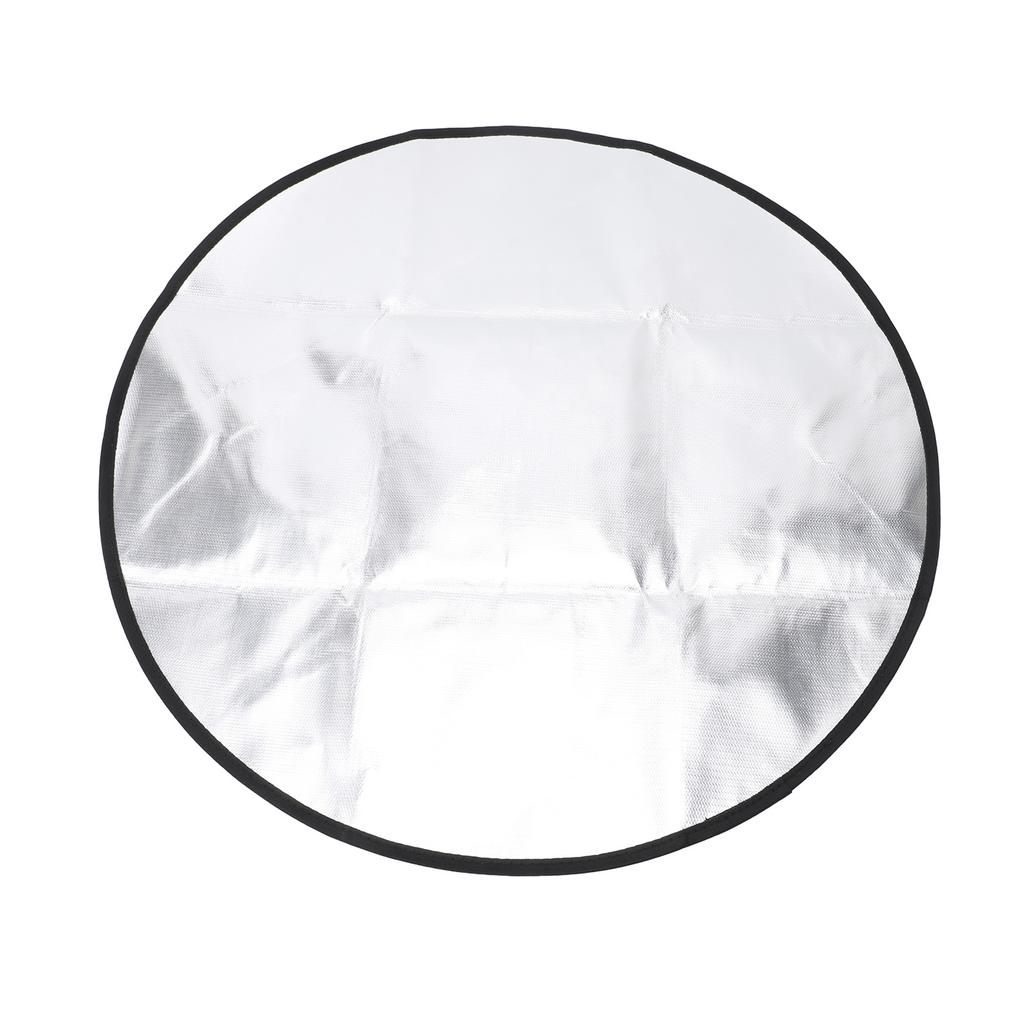 24 Inch Round Outdoor Under Grill Mat  Proof Grill Pad Oilproof Waterproof Heat Resistant Indoor  Place   Pit Mat