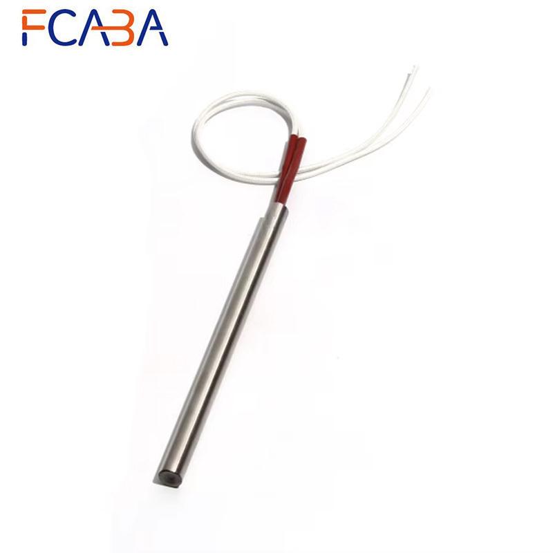 5PCS 12mm Diameter 190~220mm 110/220/380V Single-End Heating Tube 304SUS Cylindrical Cartridge Heater 710W/730W/750W/790W/820W