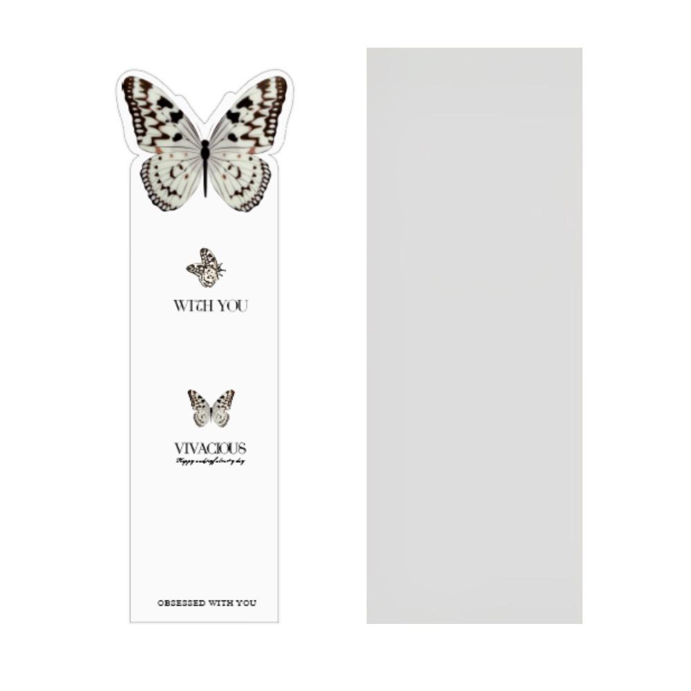 

10 шт. Водонепроницаемая оберточная бумага для цветов с бабочками Прозрачный упаковочный материал для букетов Свадьба белый