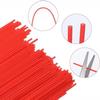 5/10/20/50/100/200 Pezzi Ugello Aerosol Cannuccia Estensione Spray 12cm Plastica Rossa Parti di Ricambio Estese