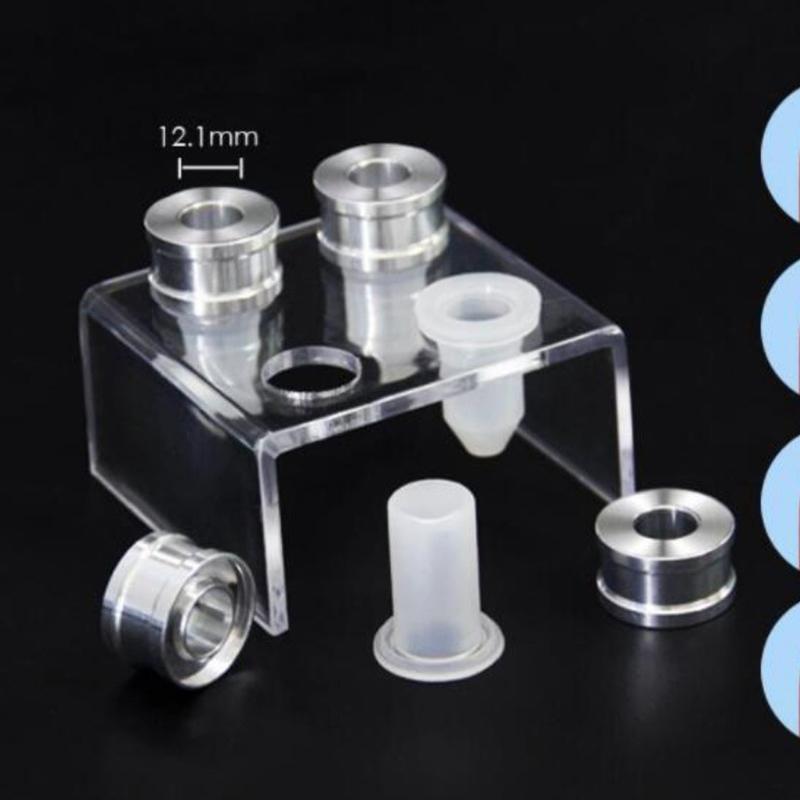 Diy Self-Made Handmade Handmade Craft Tool Lipstick Material Kit Small Sample Nozzle Empty Tube Silicone Aluminum Mold Lipstick