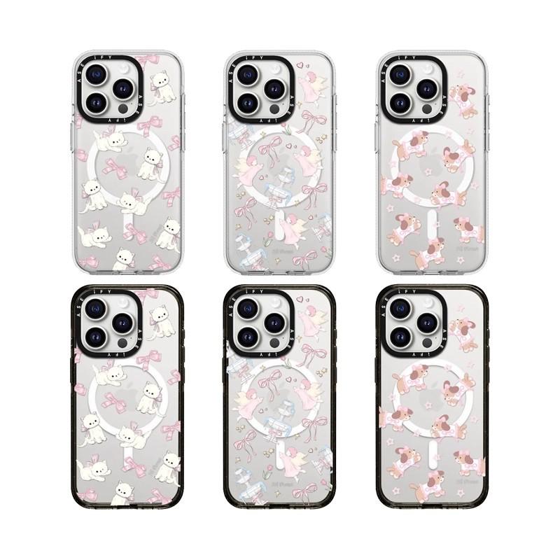 C Home Shell Magnetyczny Kok Kot Łabędź dla Apple 17promax Etui na Telefon Komórkowy dla IPhone14plus13/16