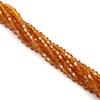 4mm Faceted Diamond Crystal Glass Beads for Handmade Hair Accessories