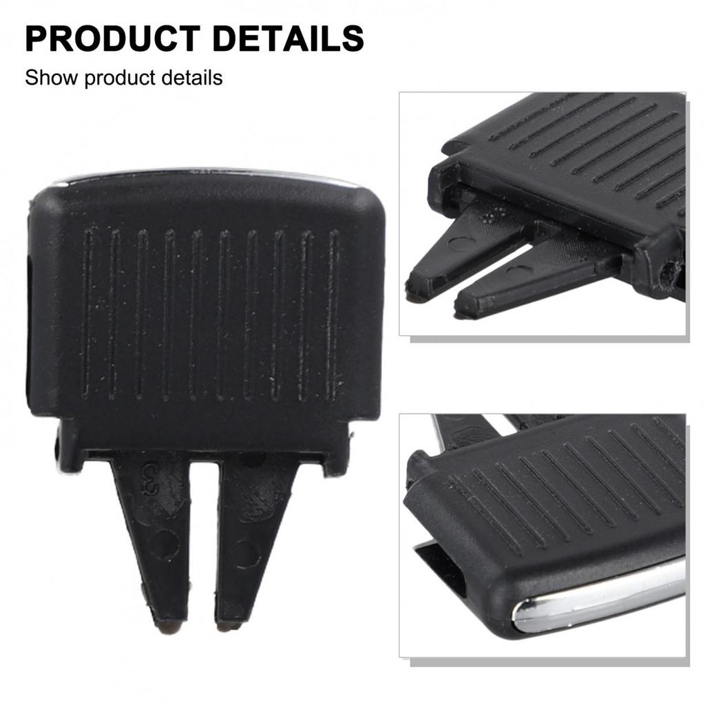 Bil Senter A/C Luftventil Utløp Flikk Klemme Klimaanlegg Klemme Reparasjonssett for Golf