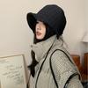 Cute Loli Hat Women's Autumn and Winter Trendy Pullover Bucket Hat Casual Versatile Cold Ear Protection Hat