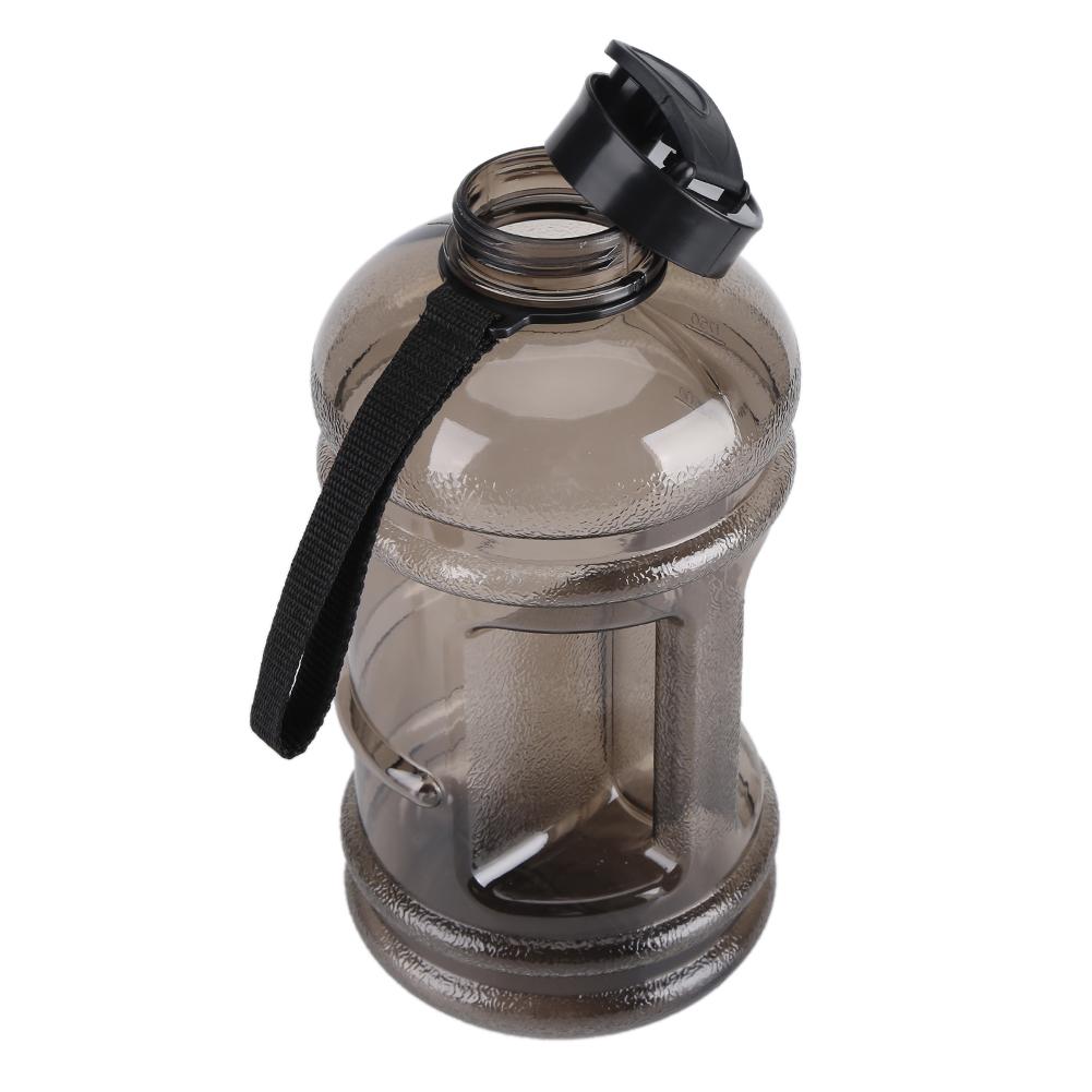2.2L Water Bottle Kettle Sports Cup Camping Gym Large  Acity Outdoor Black