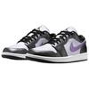 Jordan Air Jordan 1 Anti Slip Wear Resistant Low Top Vintage Basketball Shoes Women's Purple Black Jordan HJ5910-105