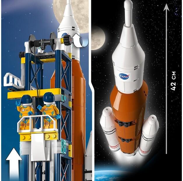 LEGO City 60351 Rocket Launch from the Cosmodrome