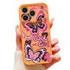 Cool Girl Butterfly Painting For iPhone 17 Pro Max Funda iPhone 16 15 14 13 Pro Max Skin Feeling Magnetic For Magsafe Shockproof Bumper Cover