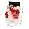 Soap Flowers Roses Bouquet in Gift Box Scented Soap Artificial Flowers Realistic & Delicate Scent for Women Mom Wife Gifts