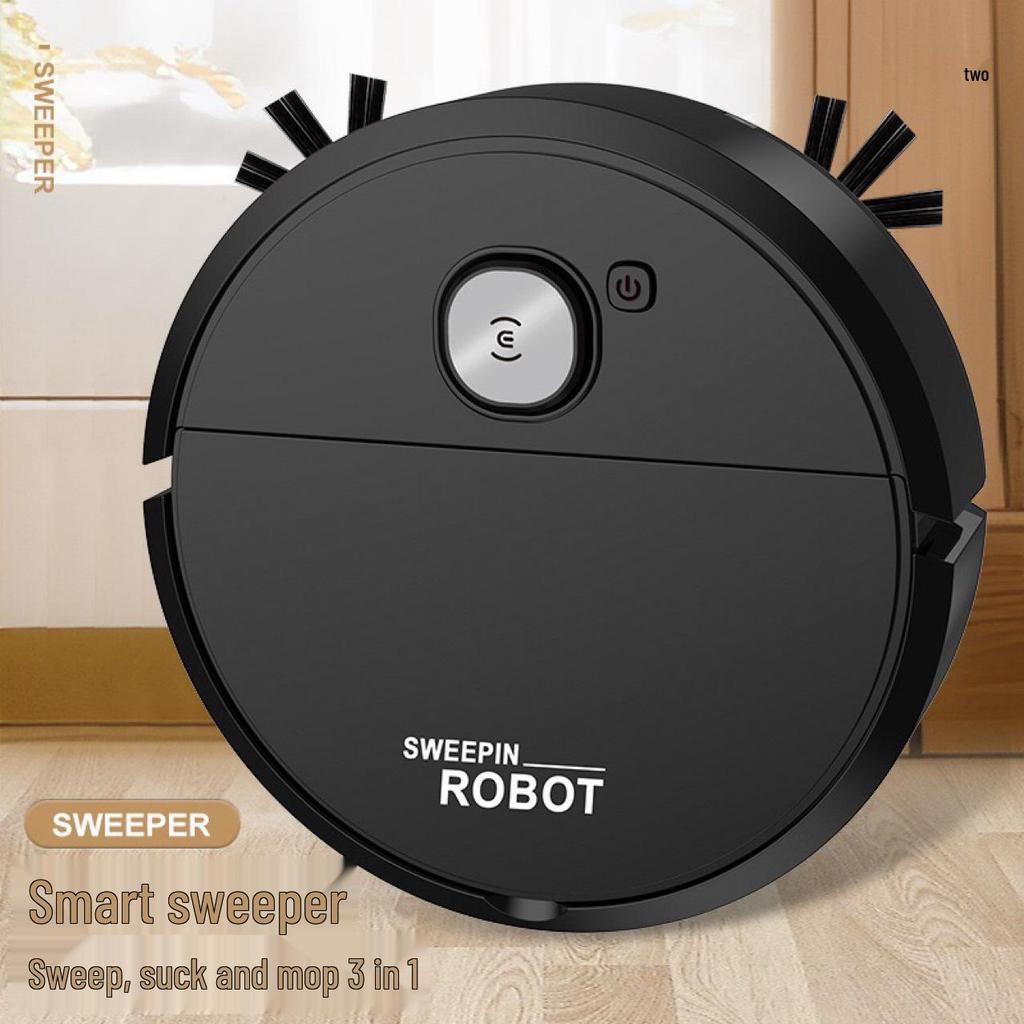 Smart Home Robot Vacuum: Powerful Suction, Sweeping, & Mopping 3-in-1 Floor Cleaner with Patent Design