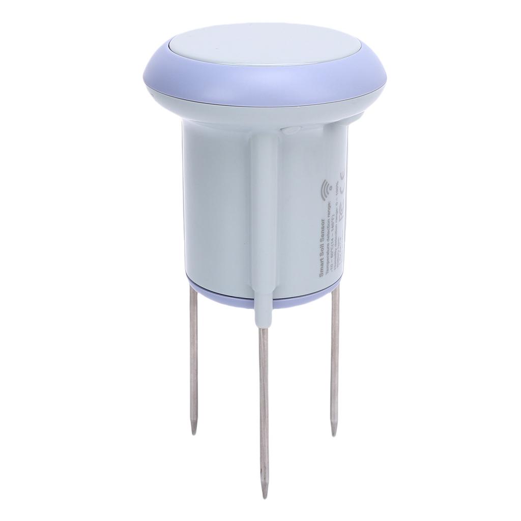 Smart Soil Sensor 2.4G WiFi Bluetooth 5.0 IP66 Water Proof Soil Temperature and Humidity Tester for Garden Lawn
