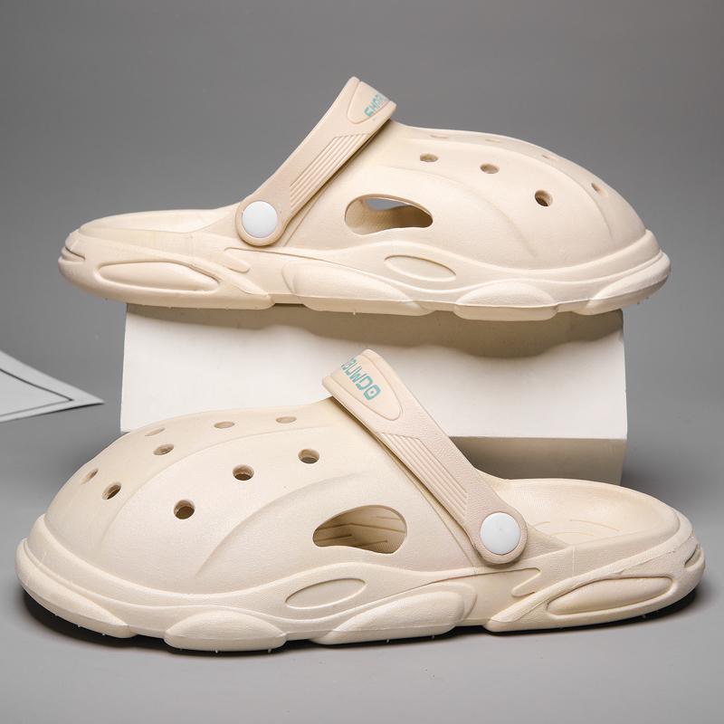 Fashion Hot Style Couple''s Slippers Mens Non-Slip Indoor Home Light Slipper Beach Shoes Men's Outdoor Waterproof Popularit Garden Shoe