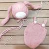 Newborn Photography Props Mohair Shorts Rabbit Big Ear Hat Studio Clothing