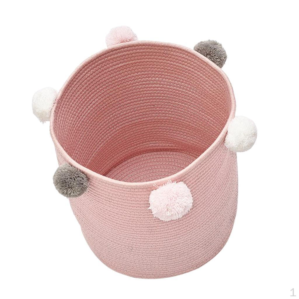 Dirty Clothes Storage Basket Cotton Folding Design Laundry Supplies Large Capacity розовый 1990₽