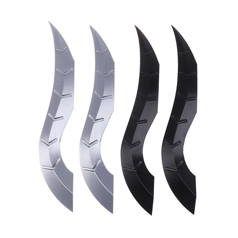 1Pair Car Roof Decoration Dragon Horn Design Modification Universal Auto Roof Accessories With High-Strength Stickiness