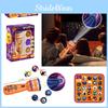 Flashlight Halloween Projector Slide Projection Light Torch Kids Gift Funny