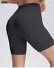 European Asian High Waist Yoga Capri: Hip-Lifting, Tight-Fit Running Sports Shorts