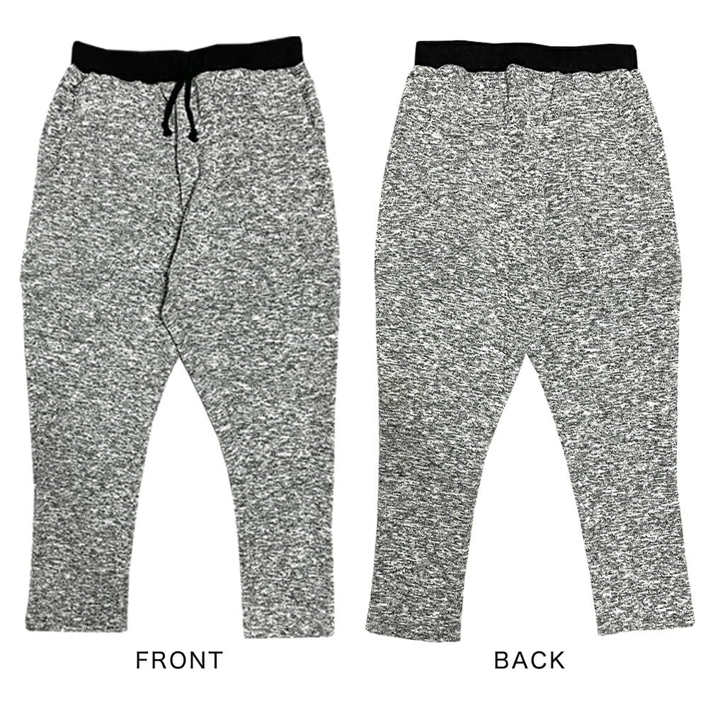 Jogger Mixed Long Cold Stylish [BEATJIVE] 0000-7427B Women's Pants, Sweatpants, Knit, Bottoms, Autumn/Winter, Warm, Protection, Relaxed, (JP,