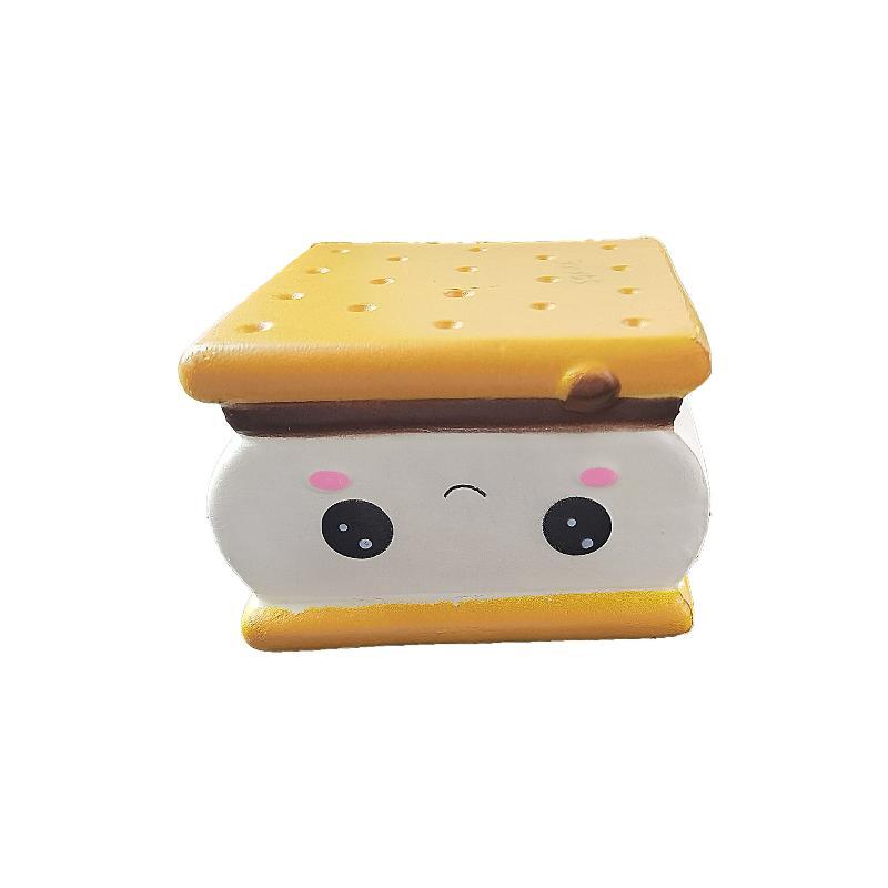 Cute Cartoon Food Slow Rising  Toys Lightweight Soft Stress Relief Toys for Kids Car Ride Fidget Play Party Gifts