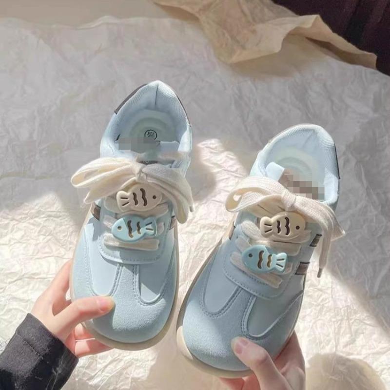 

Нишевый дизайн желтые туфли на толстой подошве женские модные осенние новые студенческие универсальные для отдыха 40 синий