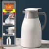 Large Capacity Glass-Lined Thermos Flask for Dormitory Use - Ideal for Hot Water and Tea