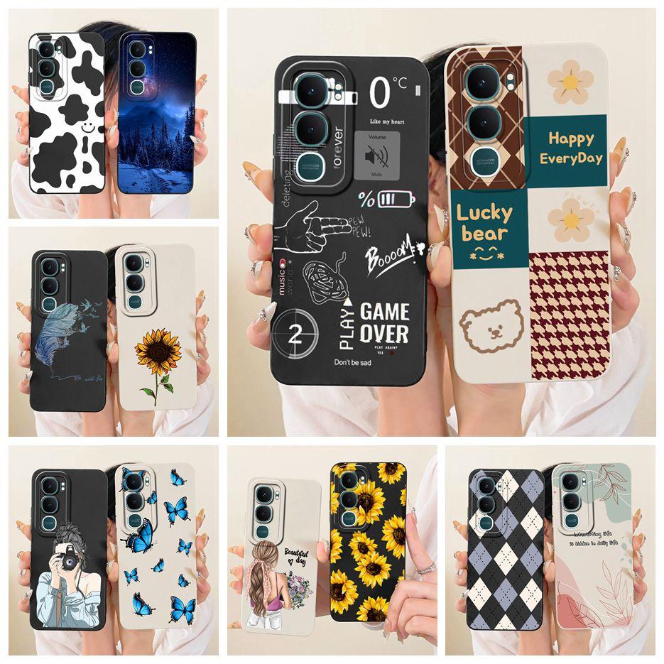 For Vivo Y31 5G Case V2521 Stylish Art Painted Cover Shockproof Soft TPU Phone Case For Vivo Y21d Y 21d VivoY31 5G Fundas Bumper