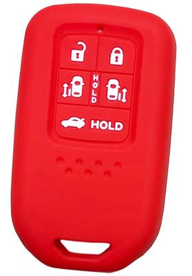 [IKT] Honda Smart Key Silicone Cover 5 Buttons Red / NEW Odyssey 2021~ For