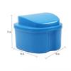 Non-toxic Denture Bath Box Cleaning Dental Box Protector Orthodontic Cleaning Artificial Tooth Holder Oral Hygiene Products