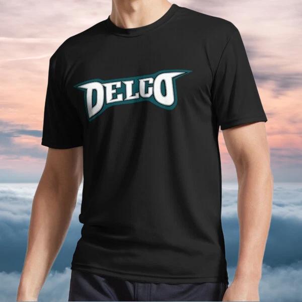

New Shirt Delco Eagles Logo Active Logo TEE T-Shirt Funny Size S to 5XL S
