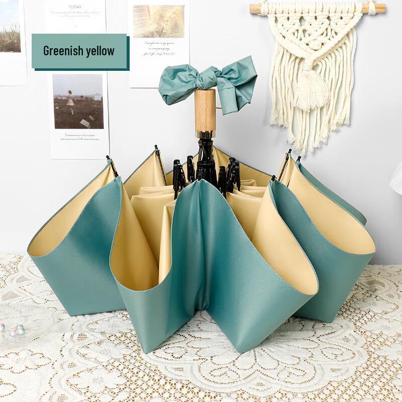 Xur qing 3-Fold 8-Rib UV Protection Umbrella