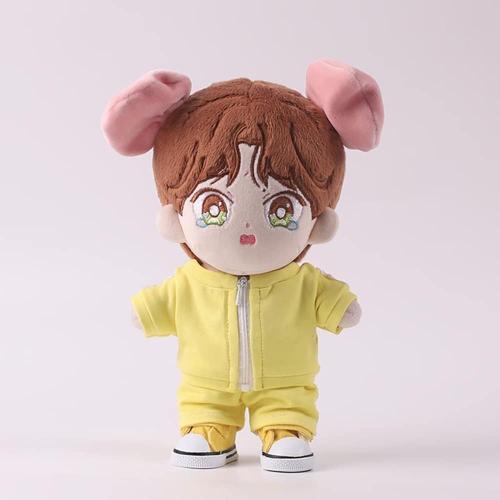 AXLUCE - Plush Clothes - Stuffed Animal - Clothes - 15cm - Doll - Jersey (Yellow, 10cm)