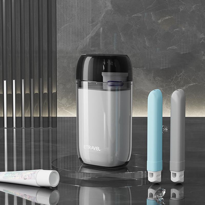 Portable Toiletries Set, Travel Toiletries Storage Box, Mini Toiletries Cup, Multifunctional Mouthwash Cup