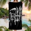 Death Fashion Beach Towel: Ideal for Summer Adventures Soft, absorbent and quick drying suitable for swimming and bathing