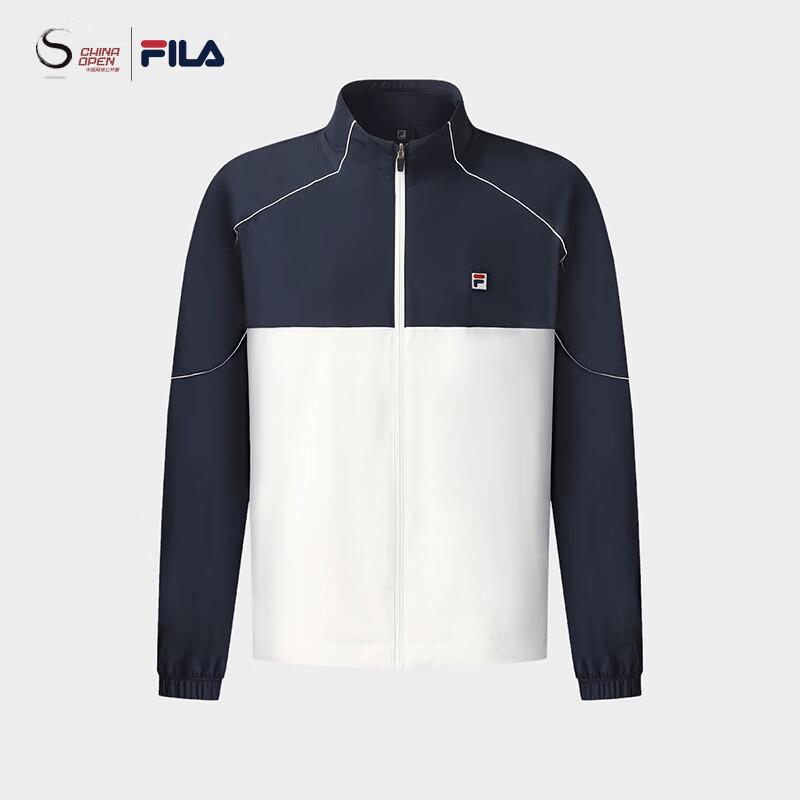 Fila Men's Color-Block Woven Tennis Jacket