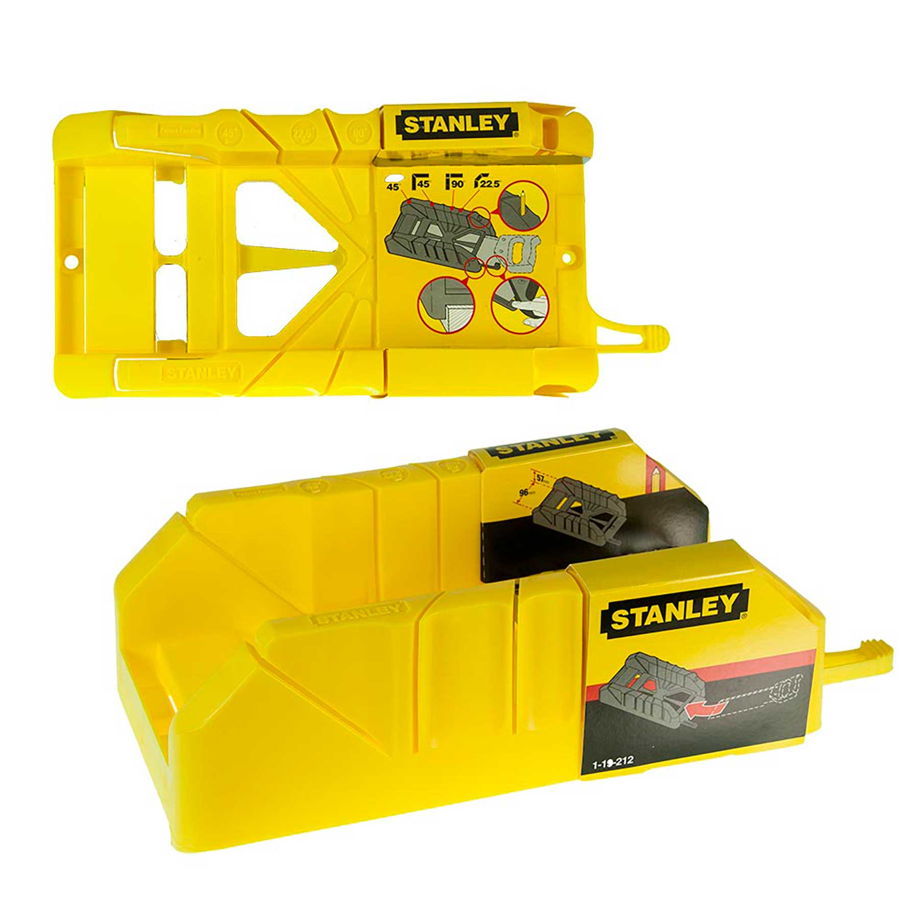 Scatola per tagli obliqui in ABS 370*140*100 - S/19-212-1